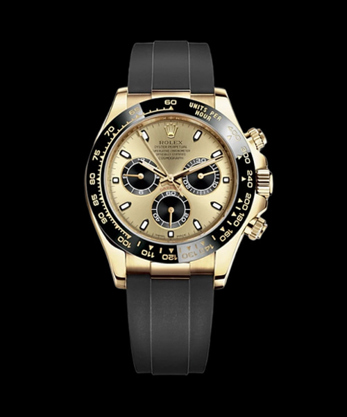 코스모그래프 데이토나 (옐로우 골드 / 오이스터플렉스) 40mm