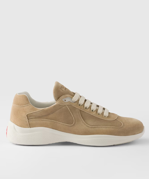 아메리카 컵 스웨이드 스니커즈