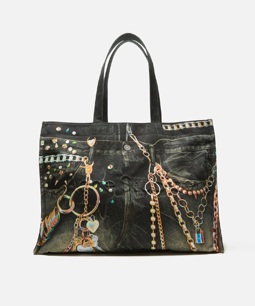 로고 토트 백 - 말의 해