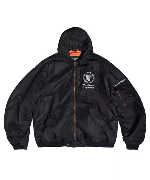 WFP 라이트 후드 봄버 자켓