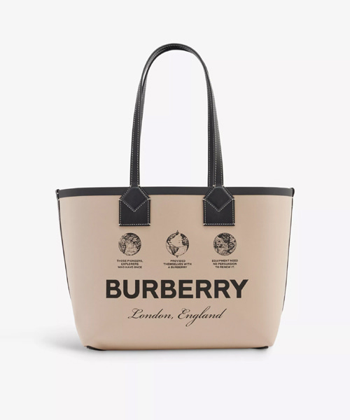 런던 스몰 코튼 토트백