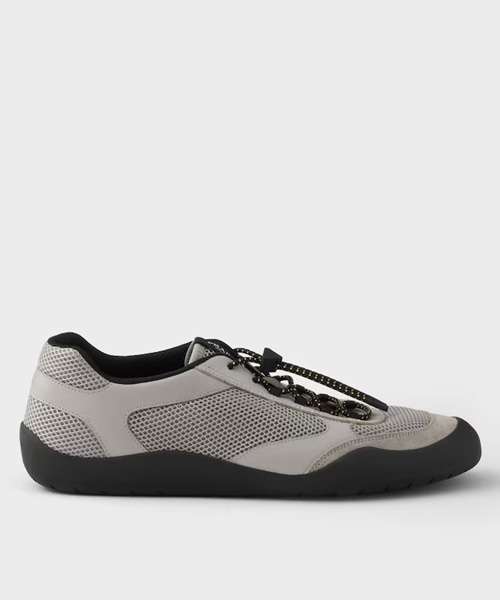 스피드록 가죽 및 메시 스니커즈