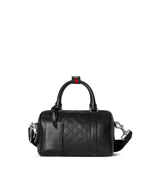 GG 엠블럼 스몰 트레블 백