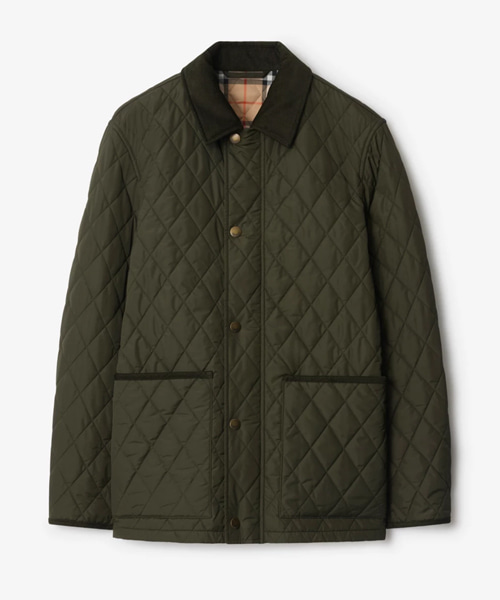 퀄팅 나일론 반 재킷