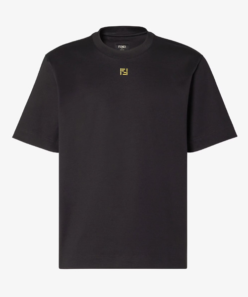 FF 셀러리아 로고 자수 코튼 티셔츠