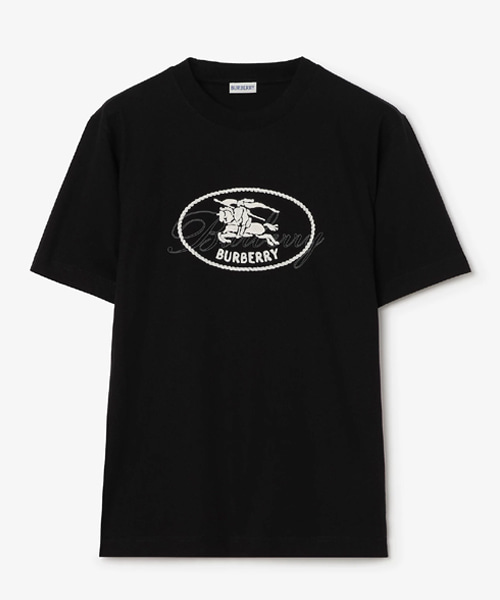 나이트 스탬프 코튼 티셔츠