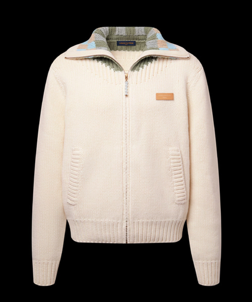 지퍼 인따르시아 트랙 톱