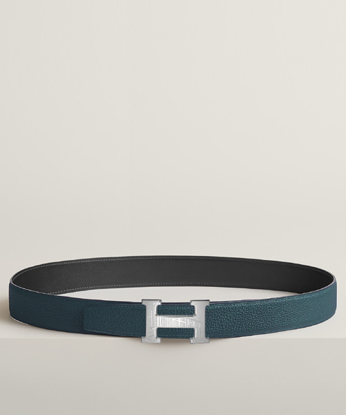 5382 FAUBOURG 벨트 버클 리버서블 가죽 스트랩 32mm