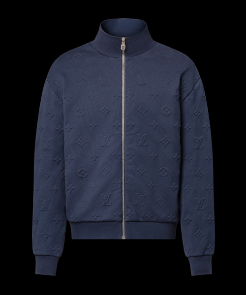 모노그램 엠보스드 트랙 톱