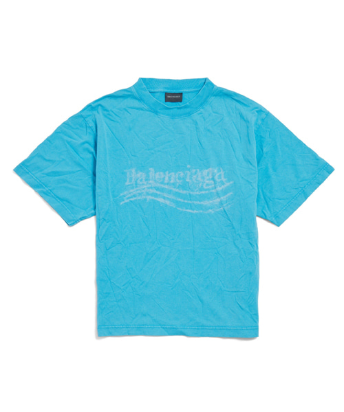 워시드 크레용 폴리티컬 미디엄 핏 티셔츠