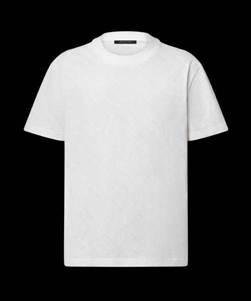 모노그램 숏 슬리브 티셔츠