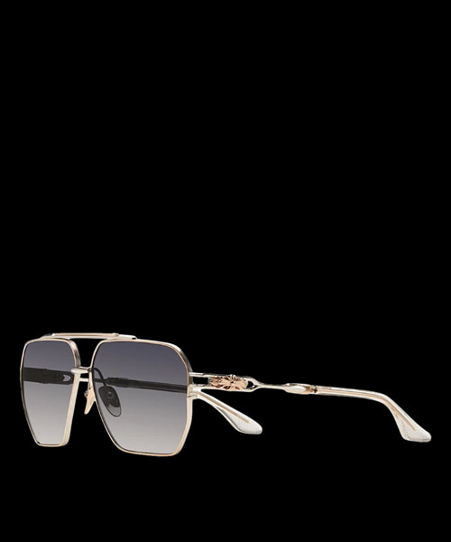 리핑 골드 플레이트 샤이니 실버 크리스탈