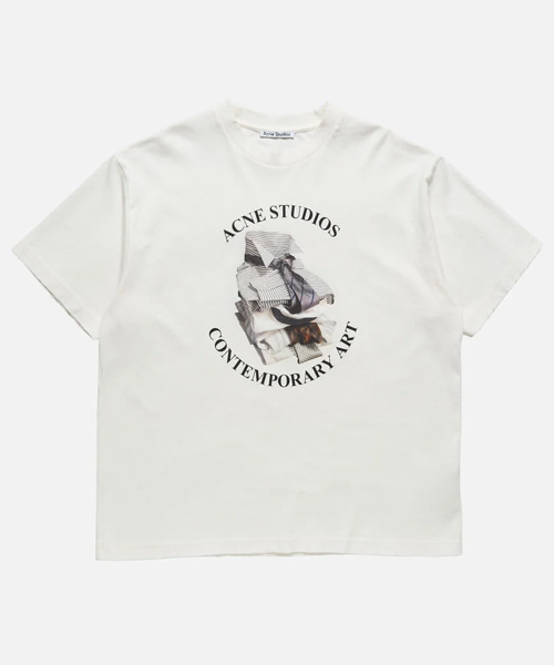 아트워크 프린트 릴랙스 핏 티셔츠