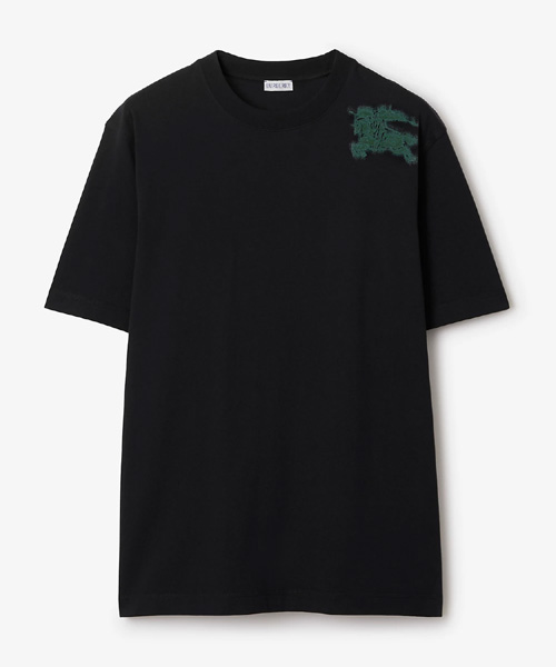 EKD 자수 코튼 티셔츠