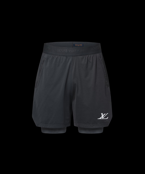 더블 레이어 러닝 쇼츠