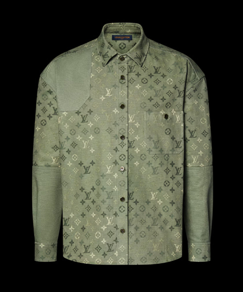 모노그램 워크웨어 오버셔츠