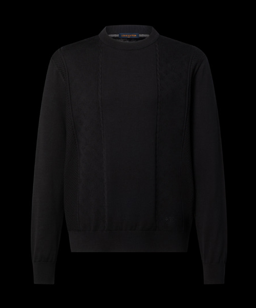 포인텔 코튼 실크 롱 슬리브 크루넥