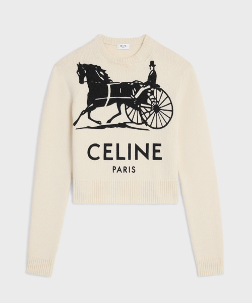 크루넥 스웨터 - 캐시미어