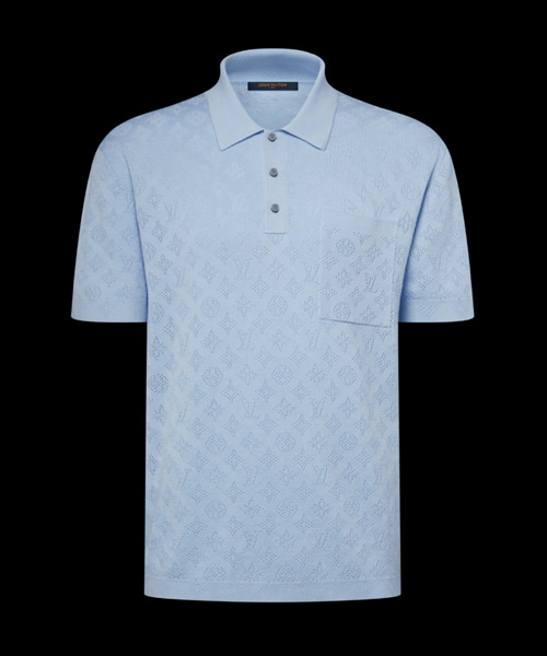 모노그램 포인텔 숏 슬리브 폴로 셔츠