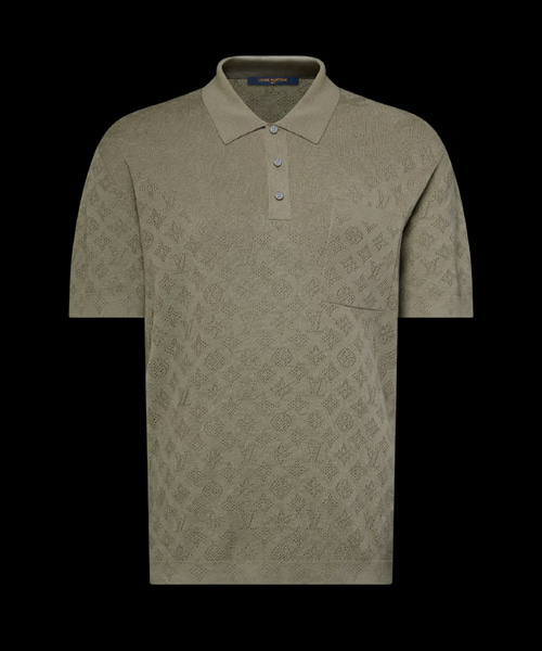 모노그램 포인텔 숏 슬리브 폴로 셔츠