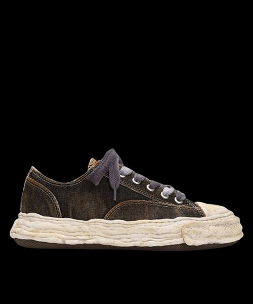 베이커 OG 솔 워시드 데님 로우탑 스니커즈