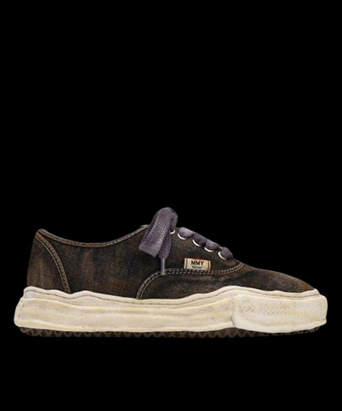 베이커 OG 솔 워시드 데님 로우탑 스니커즈