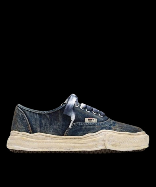 베이커 OG 솔 워시드 데님 로우탑 스니커즈