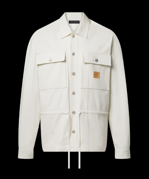 시그니처 자카드 오버셔츠