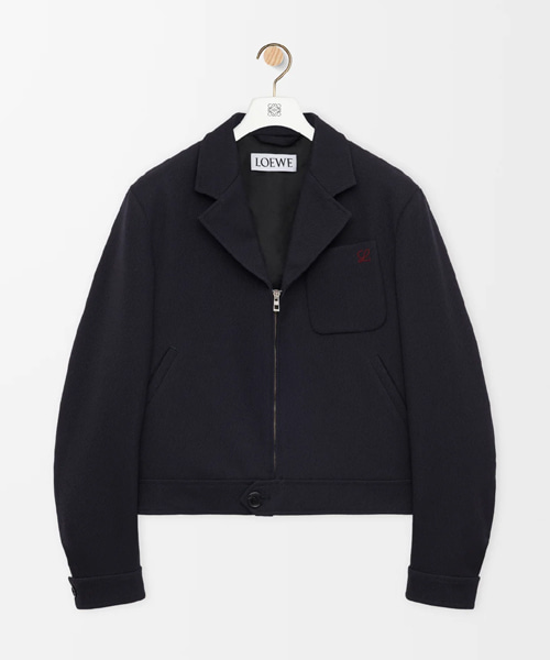 울 카발리 트윌 집업 재킷