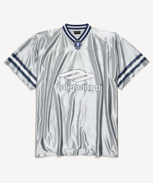 3B 풋볼 오버사이즈 V넥 티셔츠