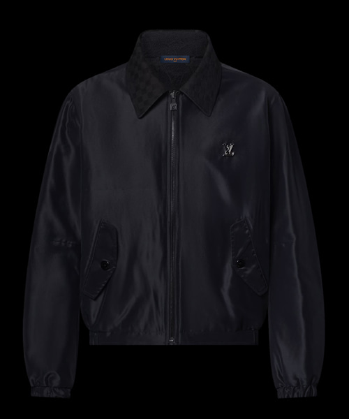 모노그램 시크 리버시블 블루종