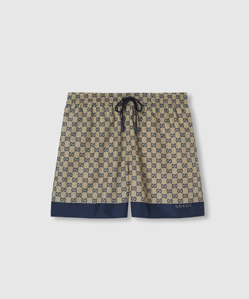 프린트 팝린 테크 스윔 쇼츠