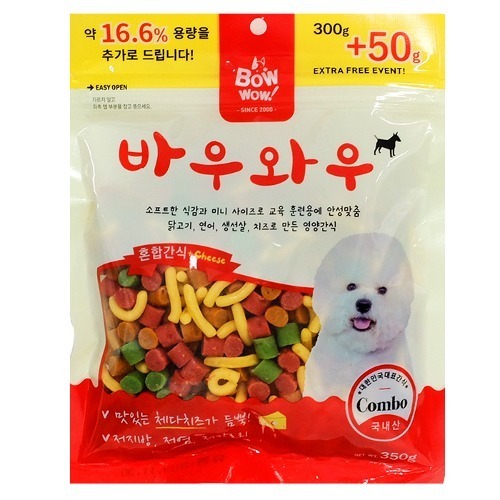 [바우와우] 혼합간식 350g