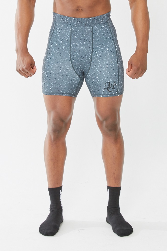 ATHLETIC PERFORMANCE SHORTS LEGGINGS STONE GREY - 스톤 그레이 3부 레깅스 제품 이미지