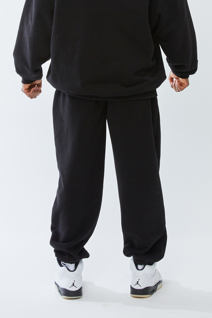 HEAVYWEIGHT WIDE JOGGER PANTS BLACK 팬츠 이미지