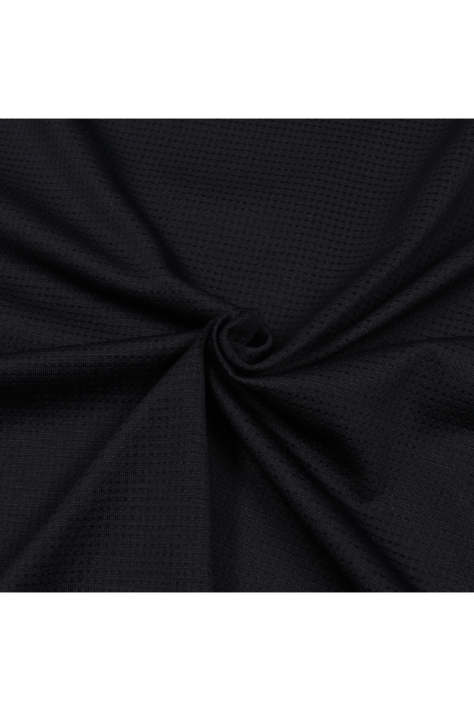 SYMBOL LOGO AIR SPAN MESH TECH OVERSIZE SHORT SLEEVE BLACK - 블랙 반팔 티셔츠