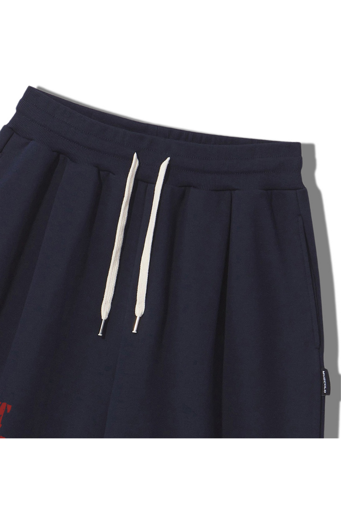 SECRET BUILDER EDT WIDE JOGGER PANTS NAVY - 네이비 와이드 조거팬츠 이미지