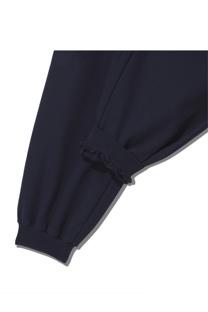 SECRET BUILDER EDT WIDE JOGGER PANTS NAVY - 네이비 와이드 조거팬츠 이미지