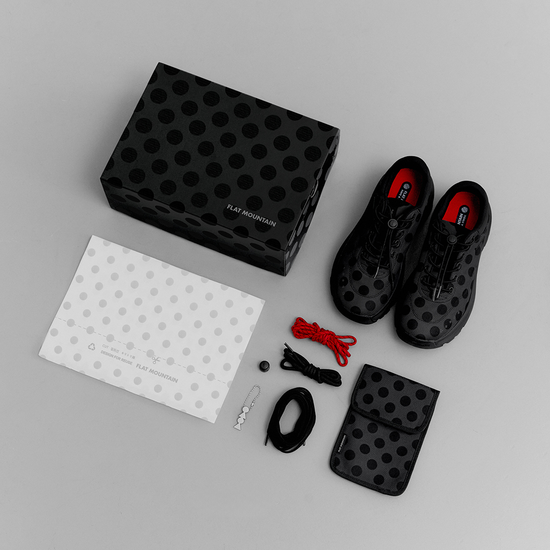 플랫마운틴 | SHADEN POLKA DOT 플랫폼 워킹화