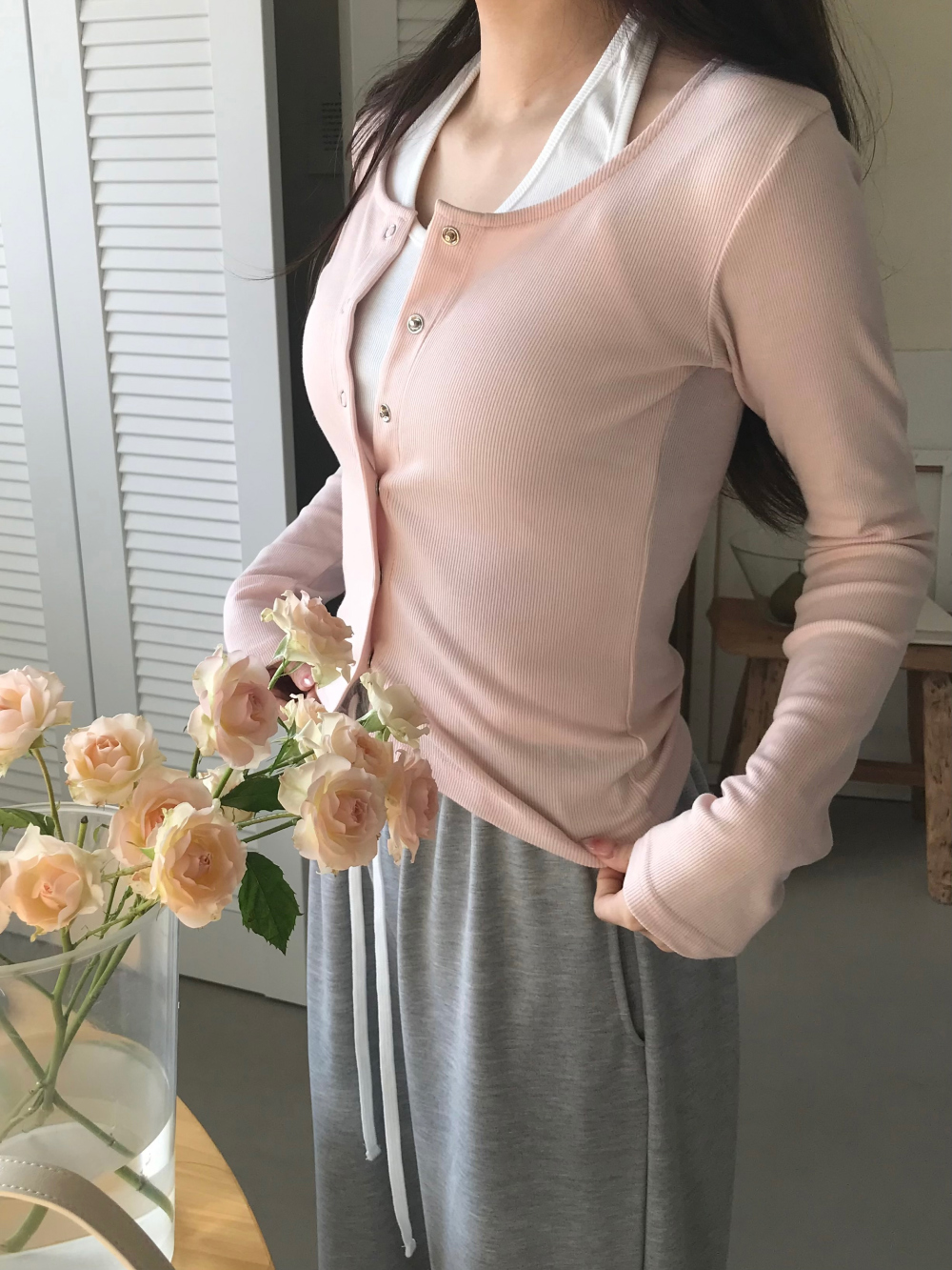 온느 홀터 가디건 상세 이미지 20