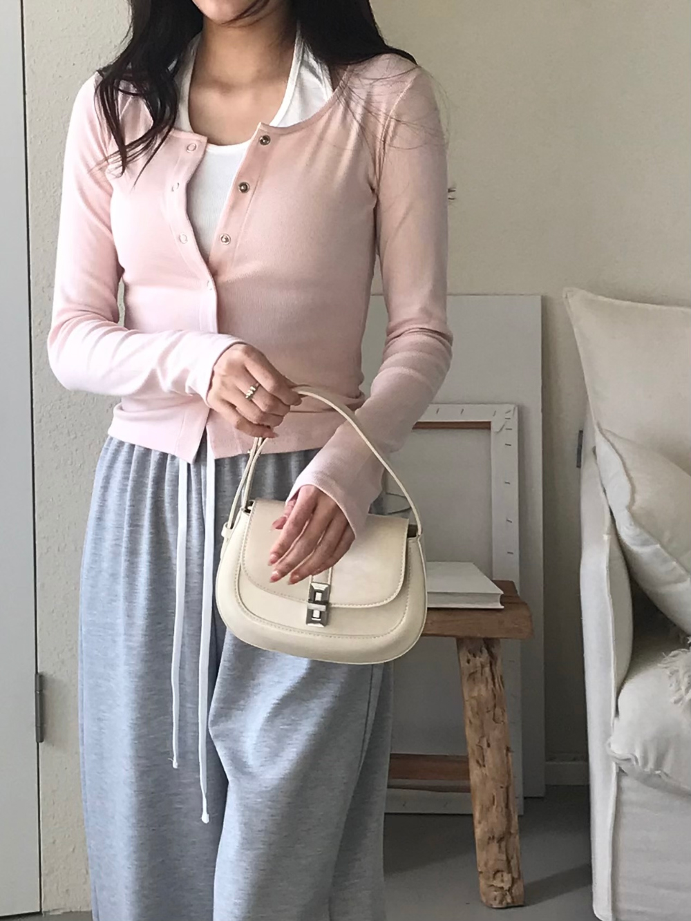 온느 홀터 가디건 상세 이미지 24