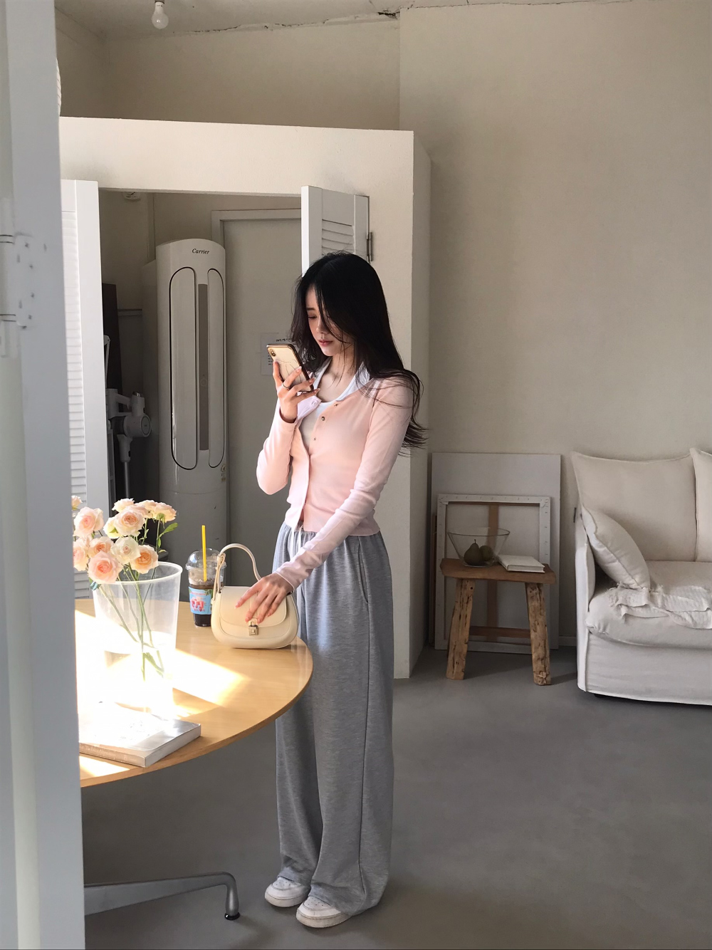 온느 홀터 가디건 상세 이미지 6