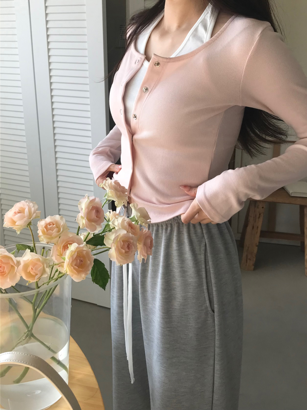 온느 홀터 가디건 상세 이미지 19