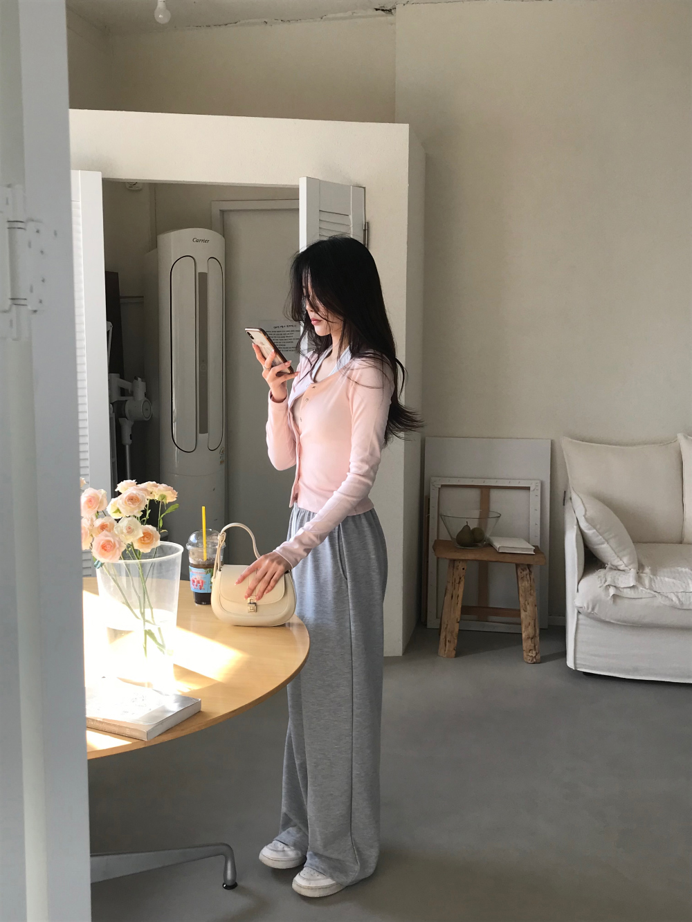 온느 홀터 가디건 상세 이미지 8