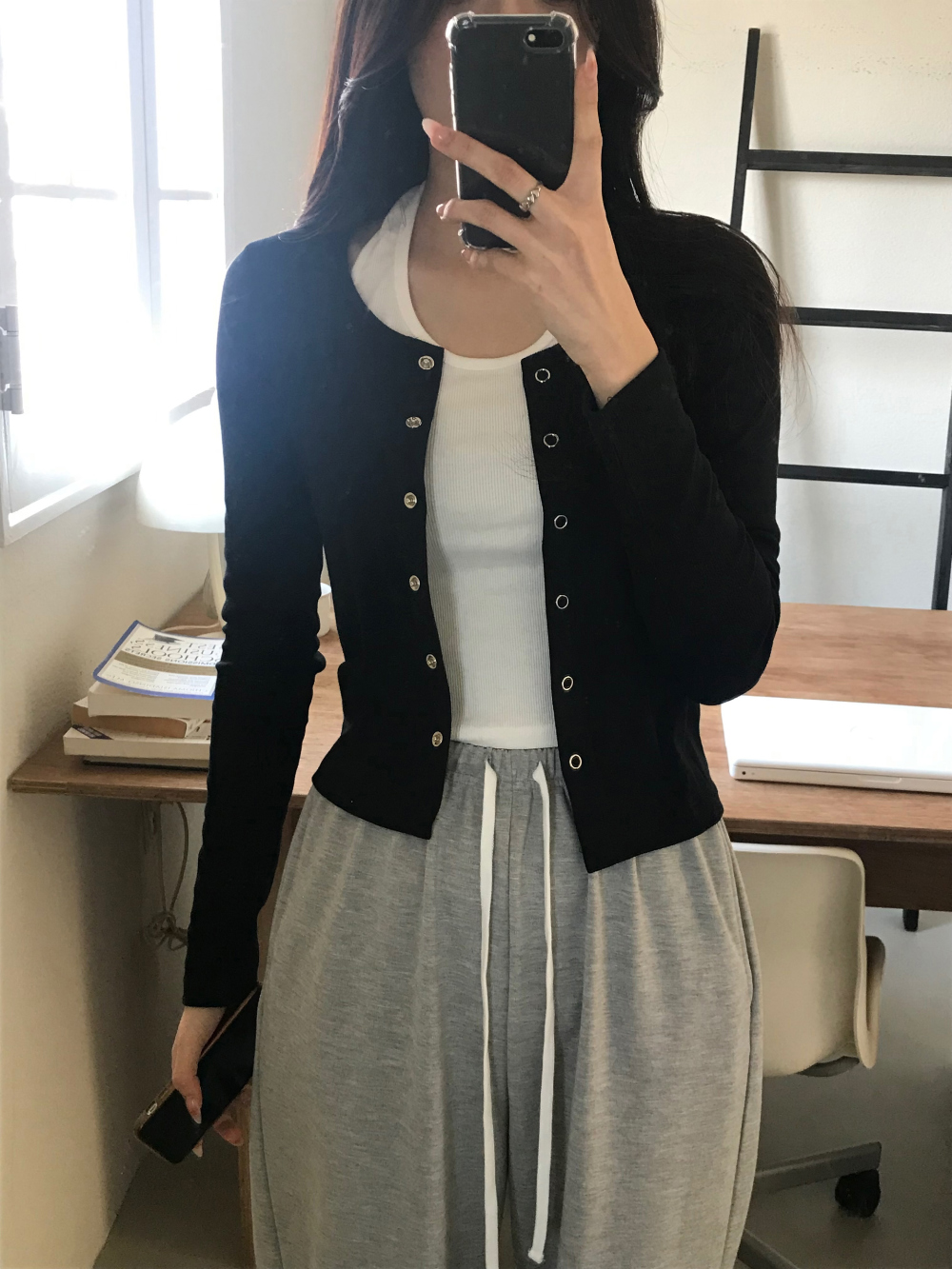 온느 홀터 가디건 상세 이미지 32