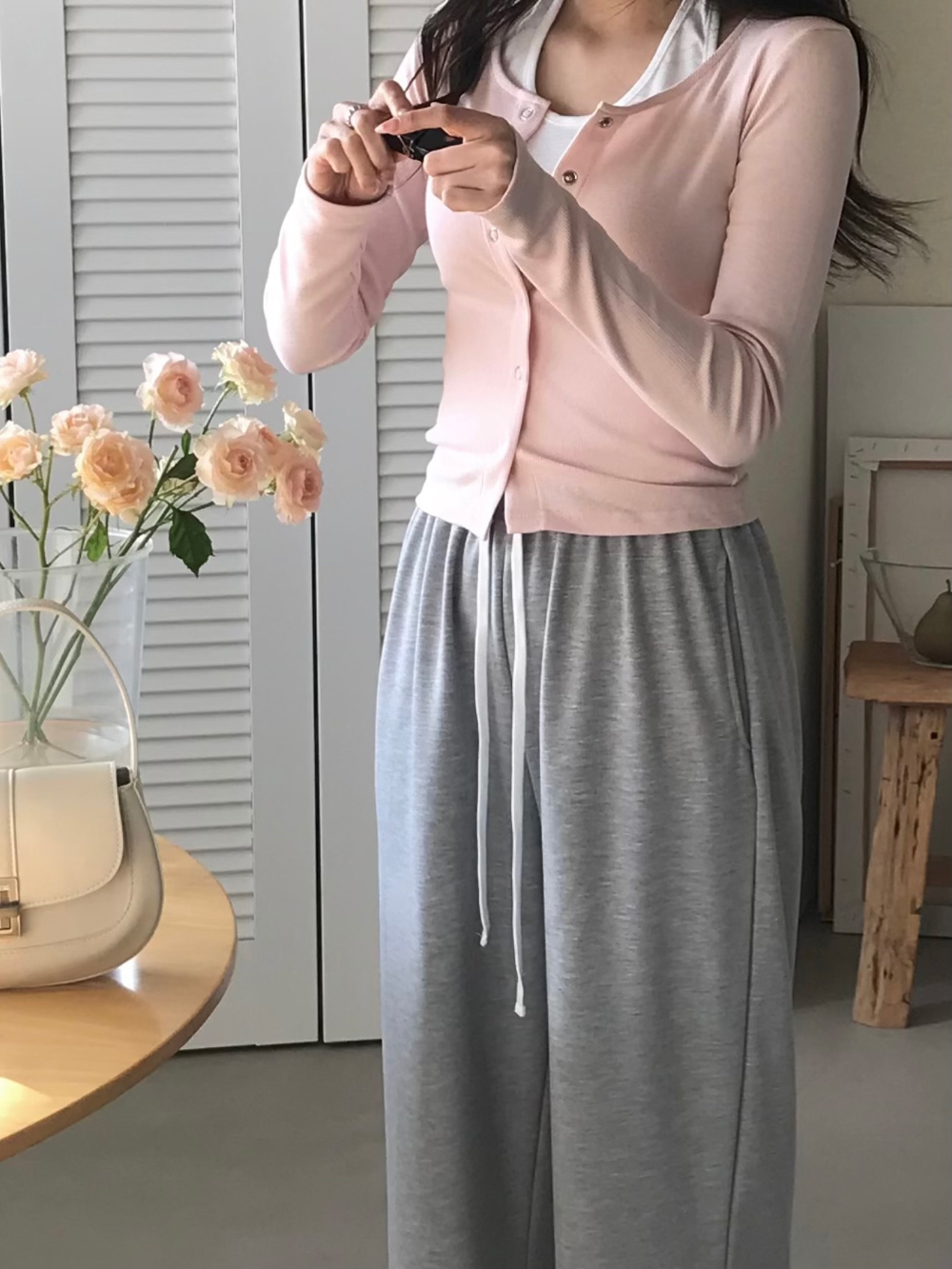 온느 홀터 가디건 상세 이미지 23