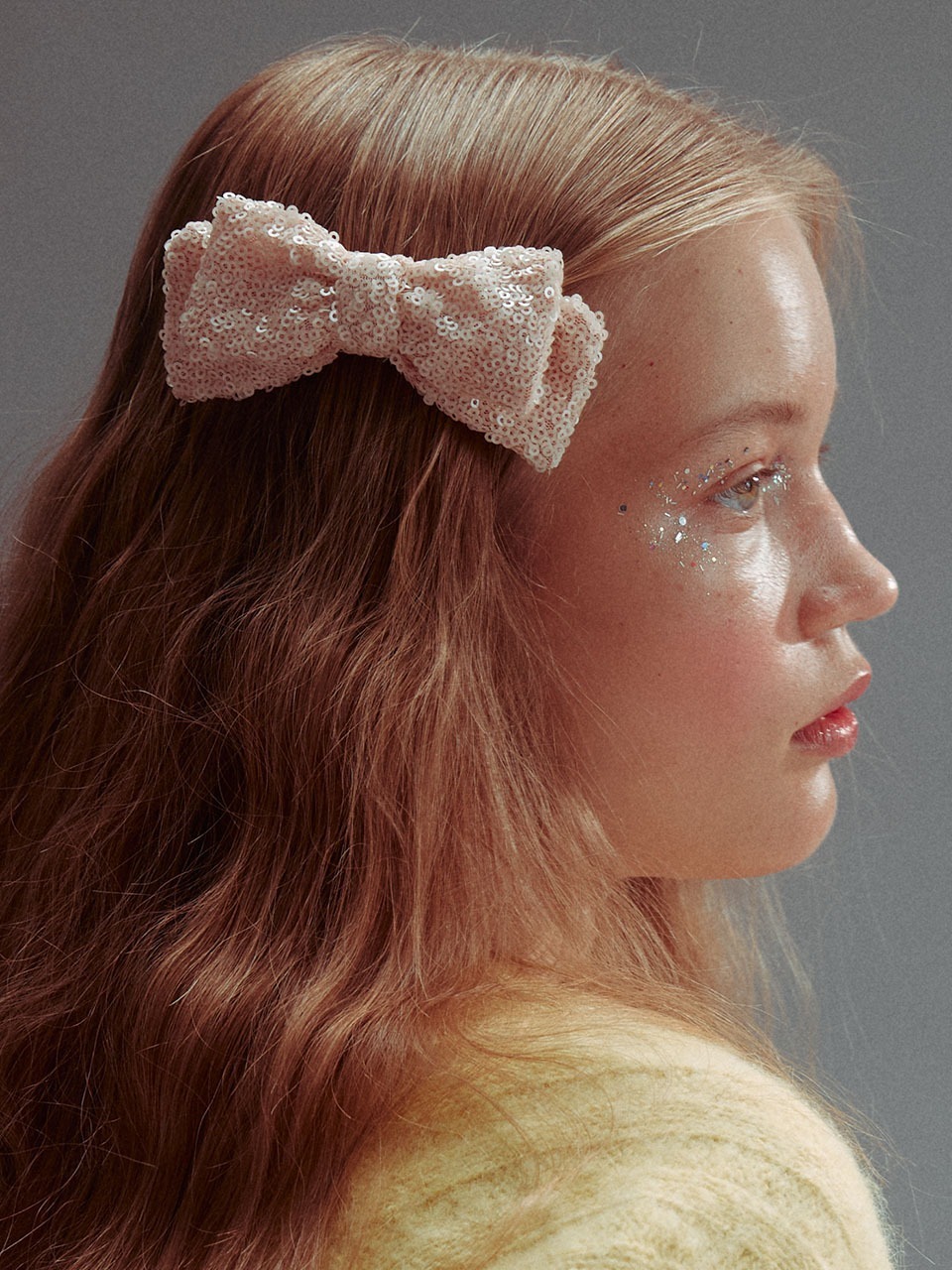 ELIZABETH MOMENTS★Simple Satin Ribbon Hair Pin/ヘアピン Elizabeth Moments] Soft Satin Ribbon Hair Pin - 감도 깊은