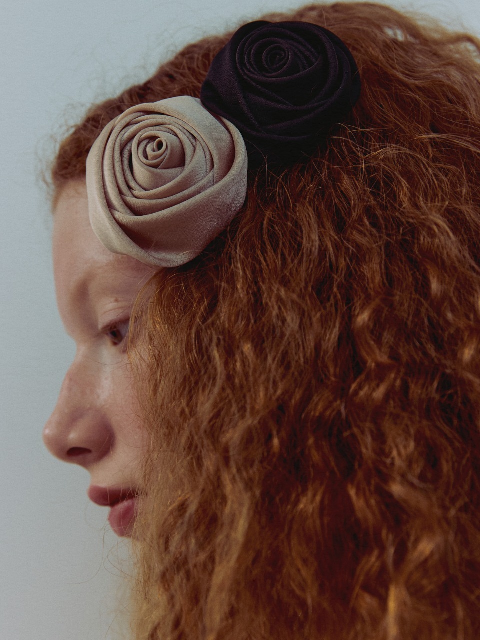 ELIZABETH MOMENTS★Simple Satin Ribbon Hair Pin/ヘアピン Triple Memory Ribbon Hair Pin - Elizabeth Moments | 60