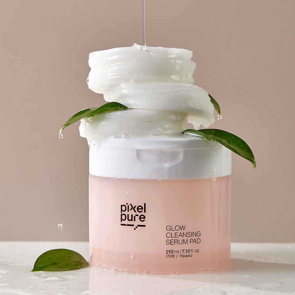 Pixelpure | 글로우 클렌징 세럼 패드