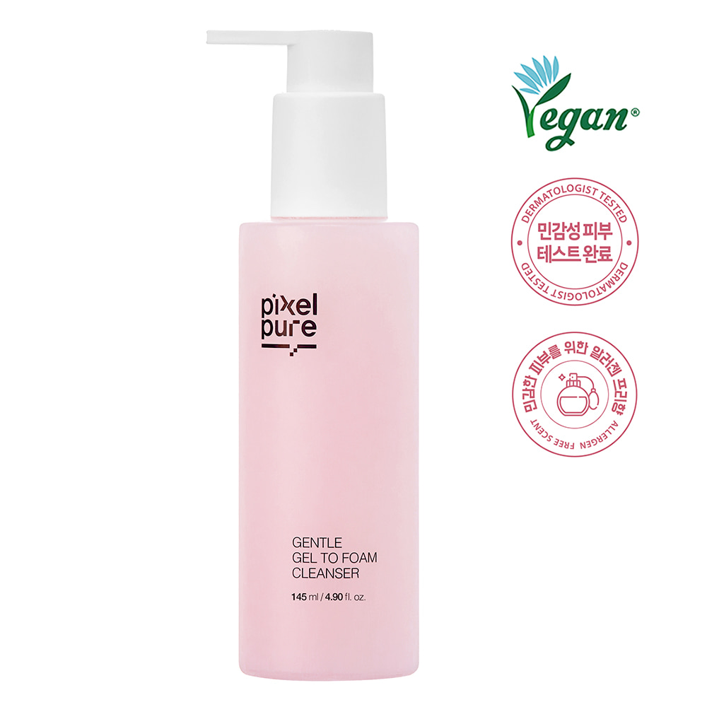 Gentle Gel to Foam Cleanser for sensitive skin